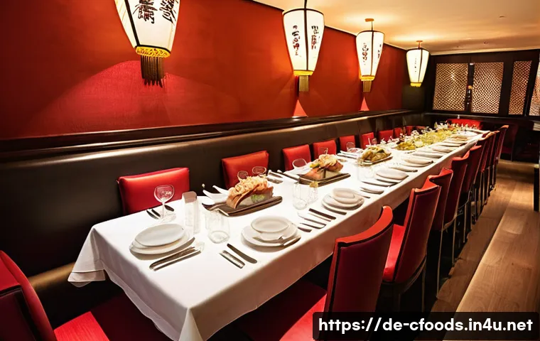 중식조리 자격증 취업 활용 사례 - **Prompt:** "A bustling, upscale Chinese restaurant in a vibrant German city like Berlin or Munich. ...